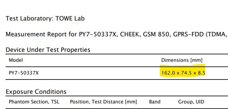 Sony Xperia 1 VII也通過美國FCC認證，揭曉具體機身尺寸。（圖／翻攝sumahodigest）