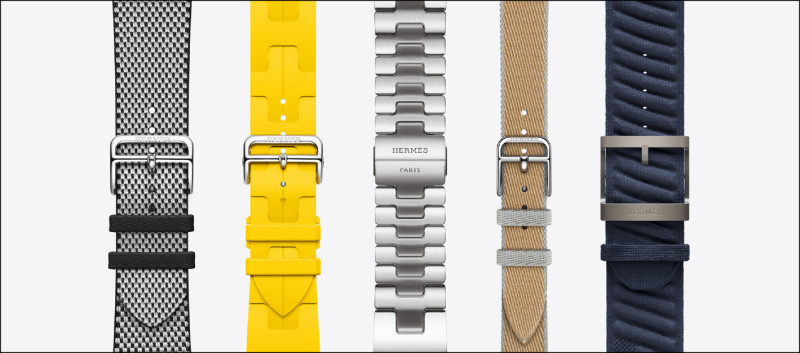 蘋果、愛馬仕合作的Apple Watch錶帶，每年都以不同材質和款式展現時尚潮流。