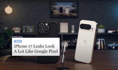 蘋果iPhone 17新設計神似Pixel?Google新廣告直接開酸 蘋果iPhone 17新設計神似Pixel?Google新廣告直接開酸
