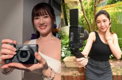 Canon全新V系列相機登台 機身輕巧一手掌握 橫直都好拍取景不受限 Canon全新V系列相機登台 機身輕巧一手掌握 橫直都好拍取景不受限