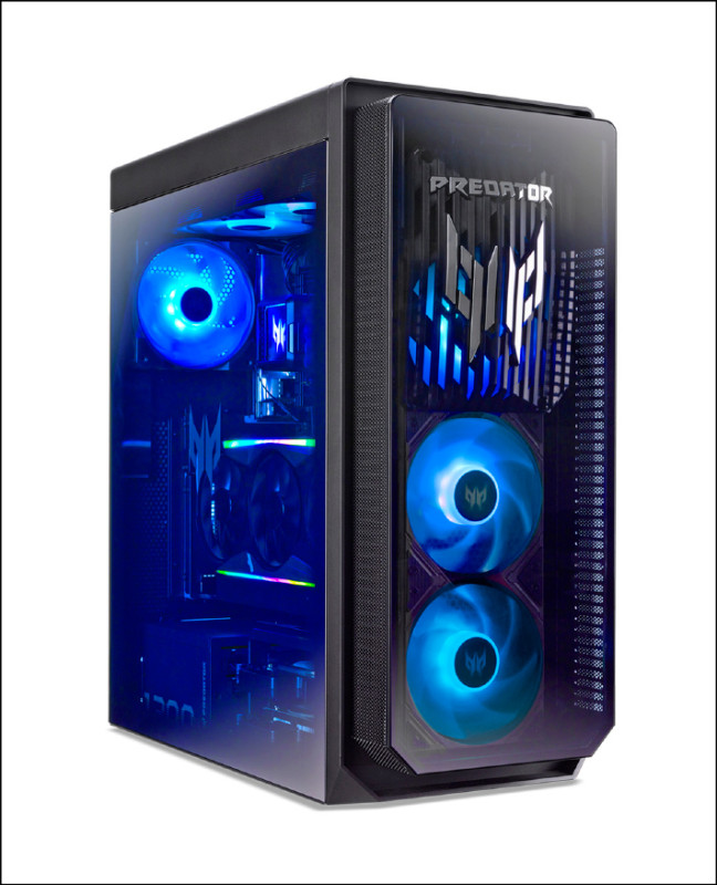 Predator Orion 7000支援Thunderbolt 4連接埠與Wi-Fi 7網路標準，無論是有線、無線傳輸都更快速，能夠輕鬆存取大量遊戲與資料。