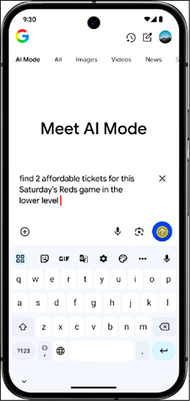 Google搜尋的AI模式通過結合Gemini最新語言模型,能理解更為複雜的問題,允許用戶具體地描述需求。(翻攝Google官方部落格)