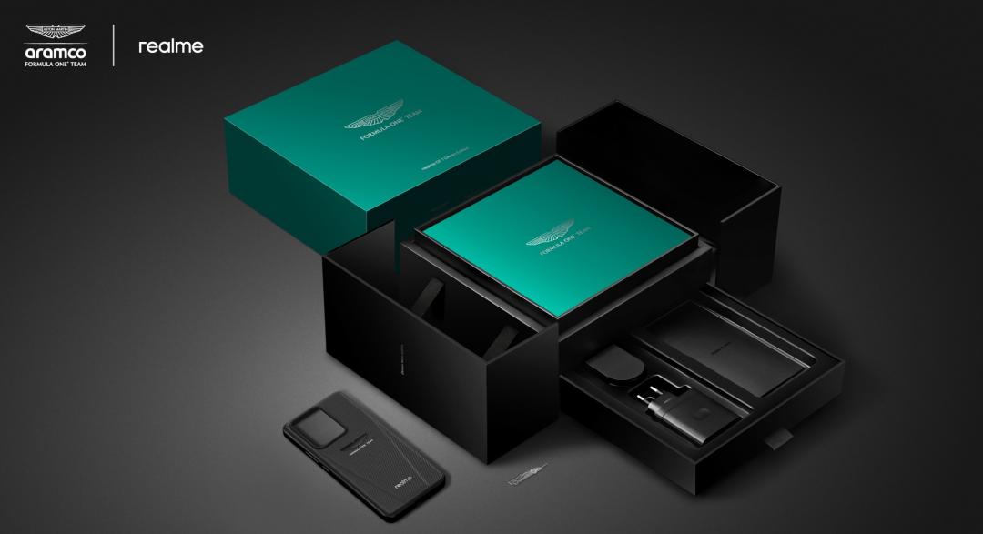realme GT 7奧斯頓馬丁F1限量版。（圖／realme）