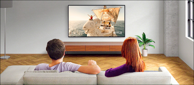 全台收購手機sony與專業電影工作室合作，替BRAVIA 5推出Netflix自適應校色模式，顯示器可根據環境自動調整亮度，還原拍攝時的原始色彩。