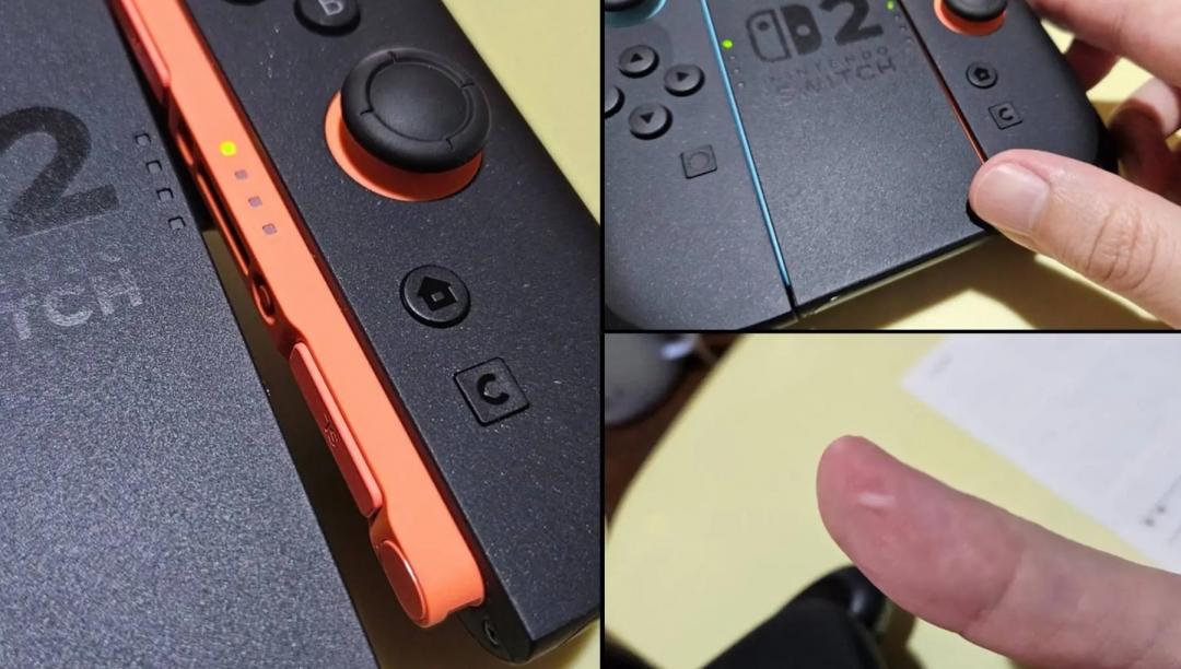 Joy-Con控制器改磁吸設計，潛藏「夾手」風險。（圖／翻攝X）