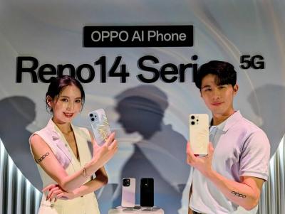 OPPO 全新 Reno14 手機登台!電量上看 6000mAh、秒拍復古時尚照 OPPO 全新 Reno14 手機登台!電量上看 6000mAh、秒拍復古時尚照