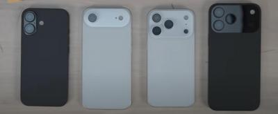 iPhone 17 Pro相機條變這麼大!3C達人開箱模型機證實外型大變 iPhone 17 Pro相機條變這麼大!3C達人開箱模型機證實外型大變