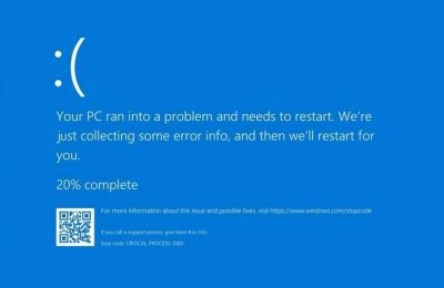 再見了藍底哭臉!Windows經典死當畫面走入歷史、全新設計曝光 再見了藍底哭臉!Windows經典死當畫面走入歷史、全新設計曝光