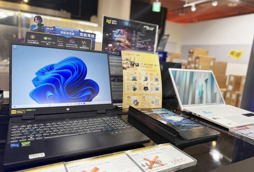 微軟即將淘汰Windows 10系統，燦坤鼓勵民眾換機升級。（圖／燦坤）