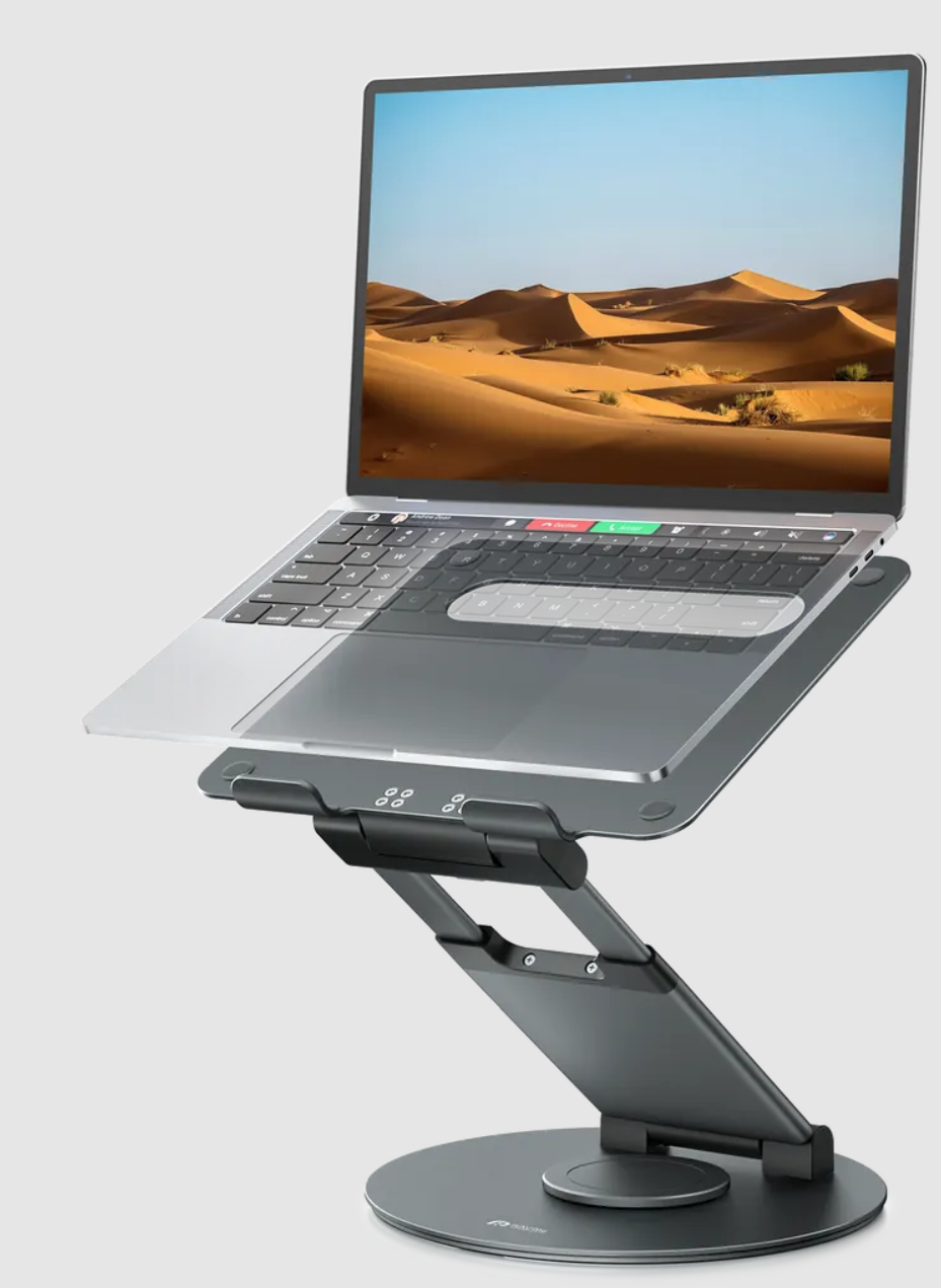 瑞米D206-PRO筆電增高支架不僅可以增加高度,還支援360度旋轉,能夠將輕鬆分享螢幕,3,199元。