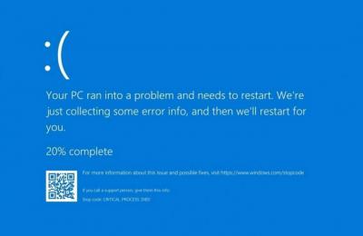 Windows 經典藍白當機畫面走入歷史!新介面超簡約 還內藏新功能 Windows 經典藍白當機畫面走入歷史!新介面超簡約 還內藏新功能