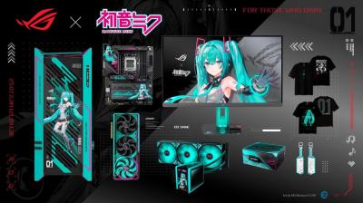 初音粉準備衝!華碩再推ROG最強聯名、十款夢幻產品全收集 初音粉準備衝!華碩再推ROG最強聯名、十款夢幻產品全收集