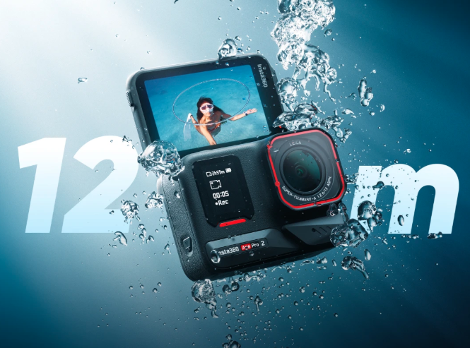 若想帶著相機上山下海,運動相機的高強度保護仍是不可缺少(圖/翻攝 Insta360 官網)