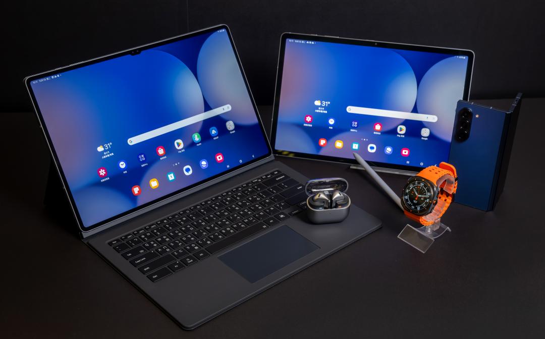最新爆料指出，三星新一代旗艦平板Galaxy Tab S11可能擁有歷代最薄設計。（圖／資料照，圖為Galaxy Tab S10系列）