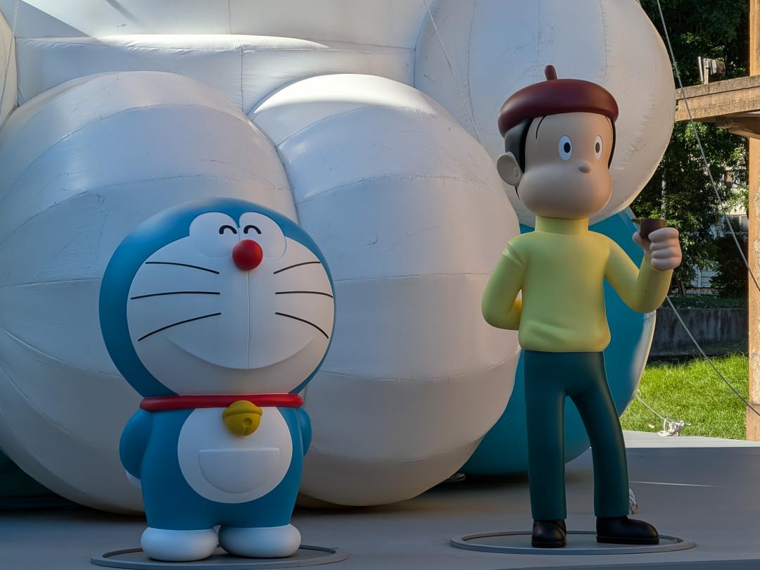 5倍望遠。（圖／記者吳佩樺）