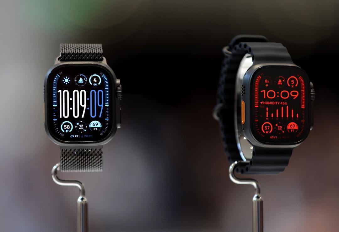 蘋果可能一口氣推出三款新Apple Watch。(圖/路透社)