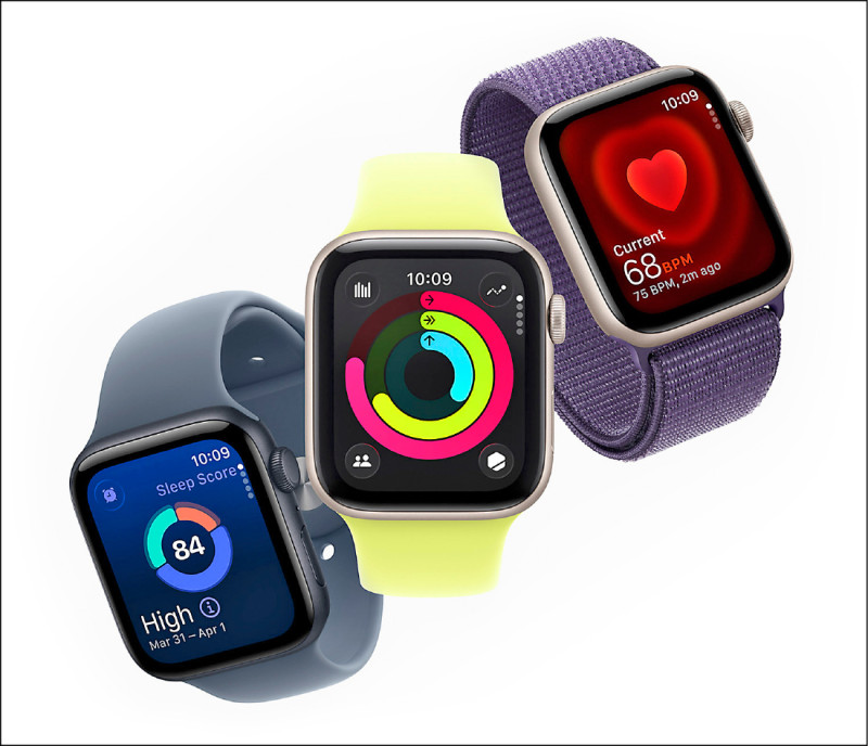 Apple Watch SE 3以更實惠的價格承襲Apple Watch Series 10的核心功能，售價7,900元起。