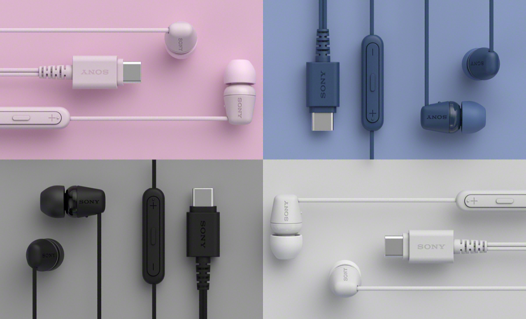Sony推出全新IER-EX15C USB-C入耳式有線耳機。（圖／Sony）