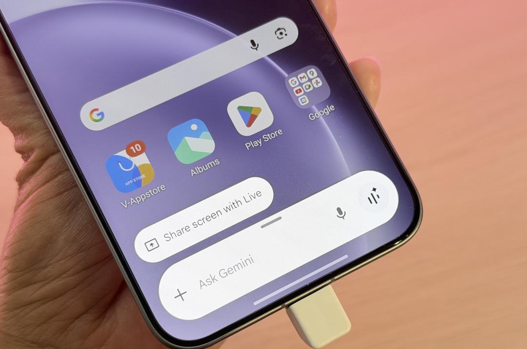 與Google Gemini深度合作，導入Gemini助理。（圖／記者吳佩樺攝）