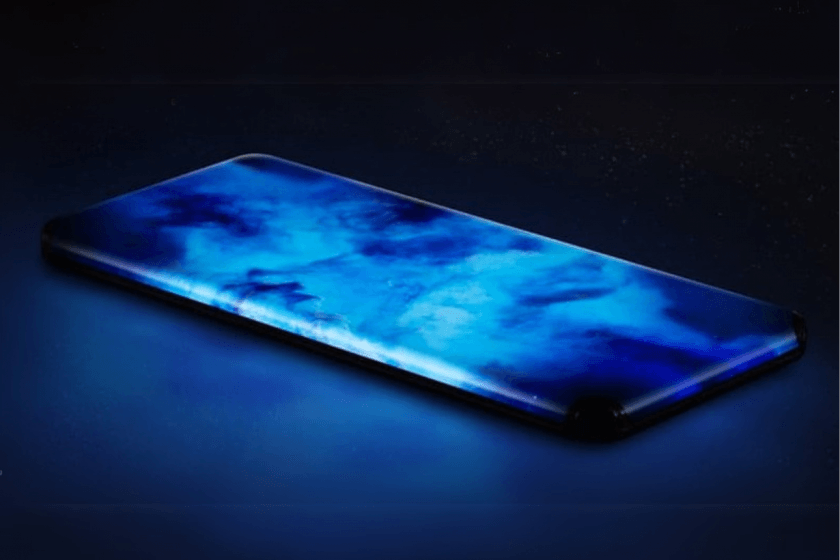 傳蘋果將在iPhone 20實現外型的大革新。此僅為網路流傳的假想圖，非實際設計。（圖/翻攝外媒macrumors）