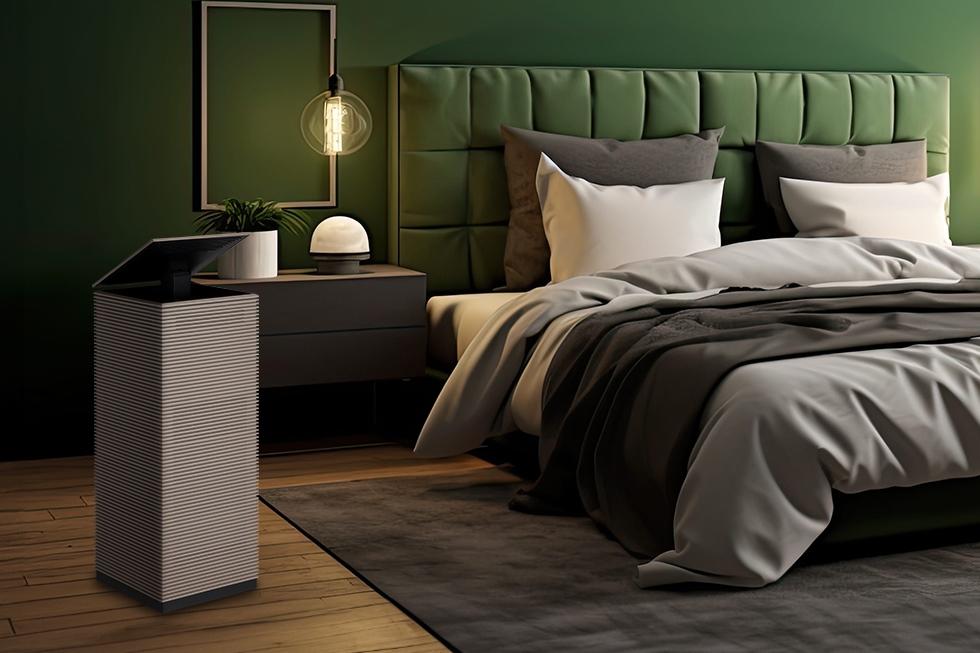 智慧空氣清淨機讓居家空氣管理更貼近個人需求。圖為Coway AP-2023K。