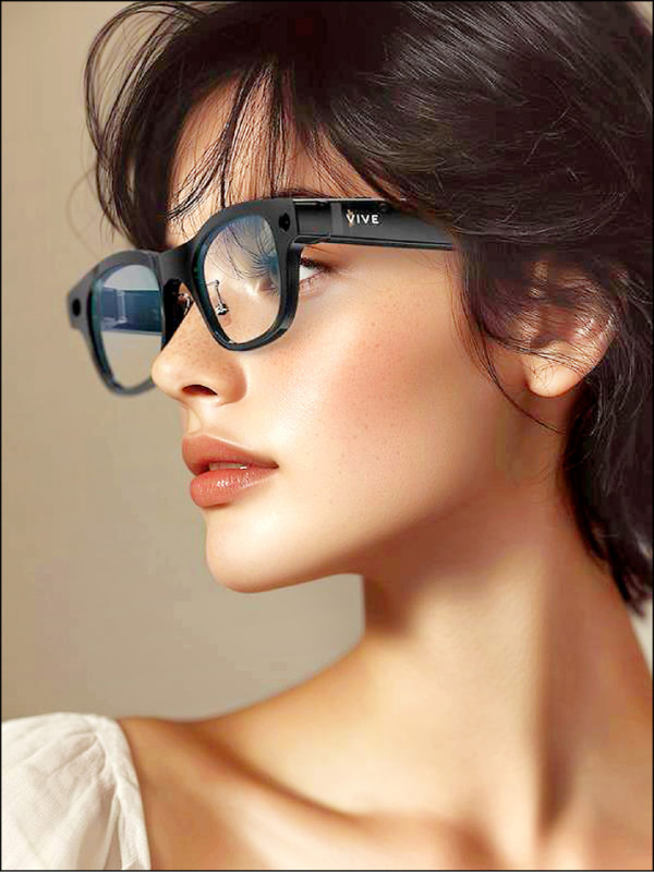 主打加入抗藍光與抗反光功能的HTC VIVE Eagle抗藍光透明鏡片款，更適合長時間配戴。