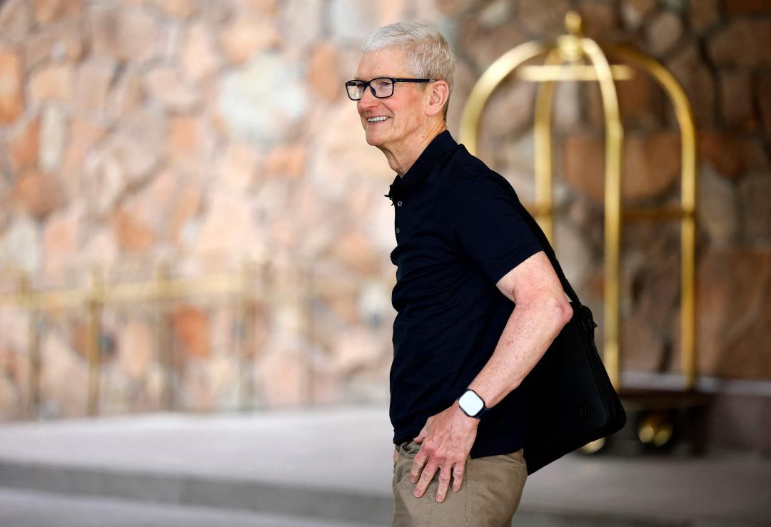 誰會是下一個Tim Cook？備受外界關注。（圖／美聯社）