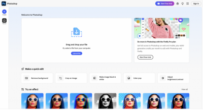 Adobe緊張了！開放Photoshop網頁版一年免費、領取步驟這樣做