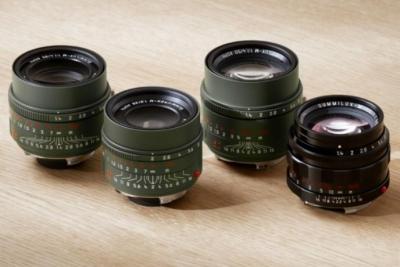 徠卡熱門M鏡頭換上新LOOK 啞光橄欖綠更添特殊性 亮面黑漆版紋路獨一無二