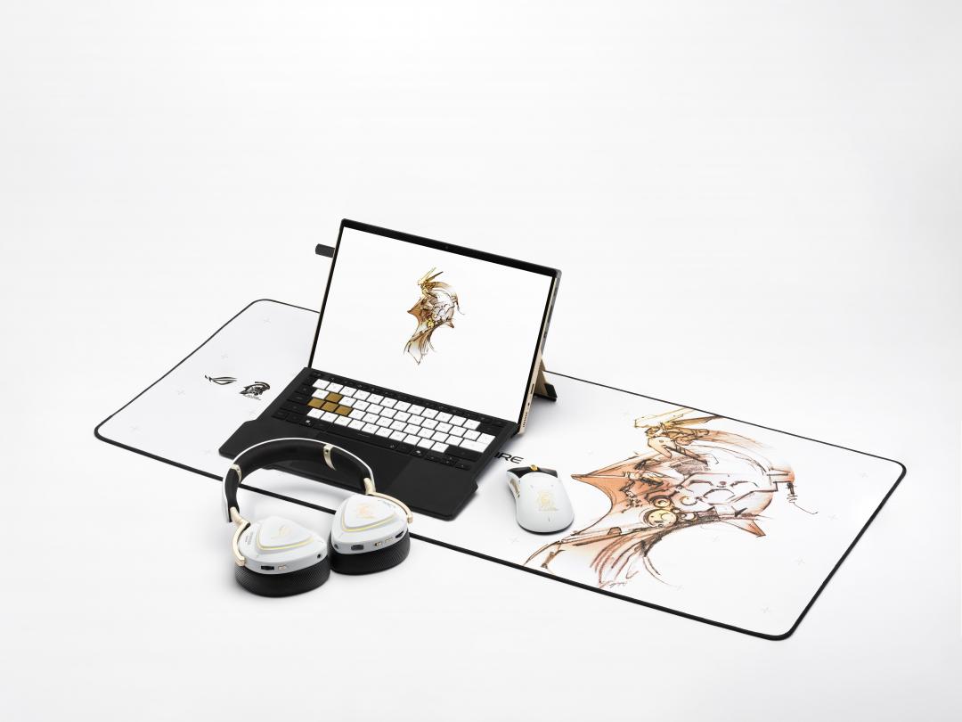 小島秀夫工作室全系列聯名還包含都款周邊產品。（圖／華碩）