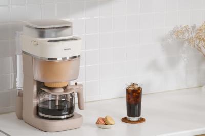 飛利浦全新咖啡機還原職人手沖感 9段研磨2種溫度冷熱雙萃 在家也能沖出金杯級風味
