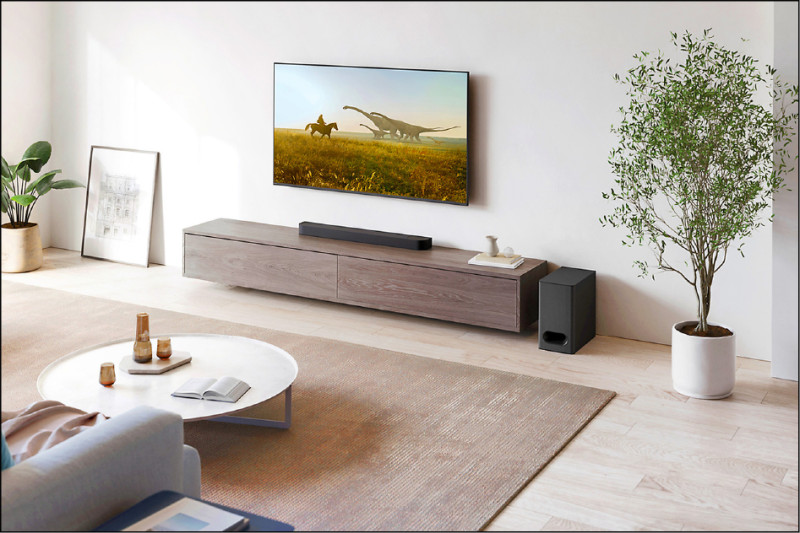 Sony全新BRAVIA Theater Bar 6環繞家庭劇院即日起在台開賣，售價11,900元。