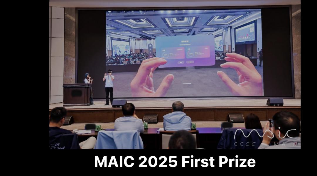 蘋果提供很多舞台給台灣學生開發者發揮，例如MAIC行動應用創新賽等。(圖／翻攝Apple)
