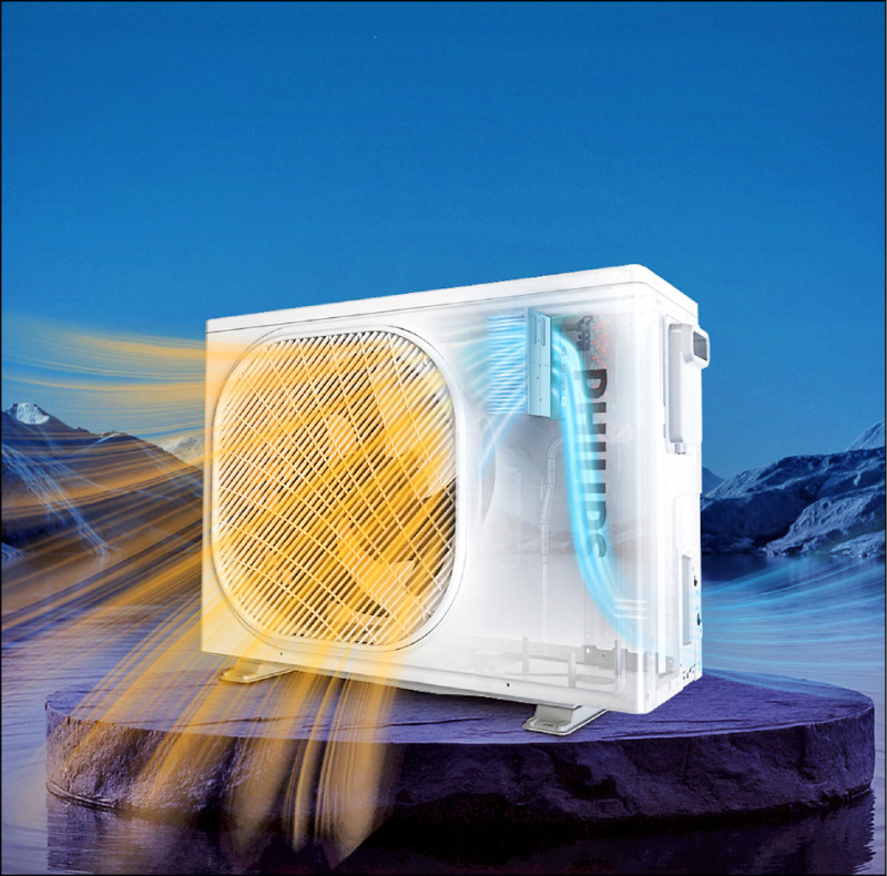 PHILIPS強調壓縮機終身保固，並且以換取代維修縮短作業時間。