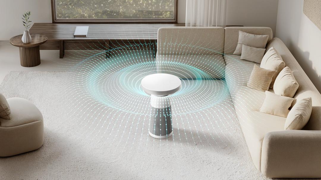 具備360° 全向性環形音響功能。（圖／LG）