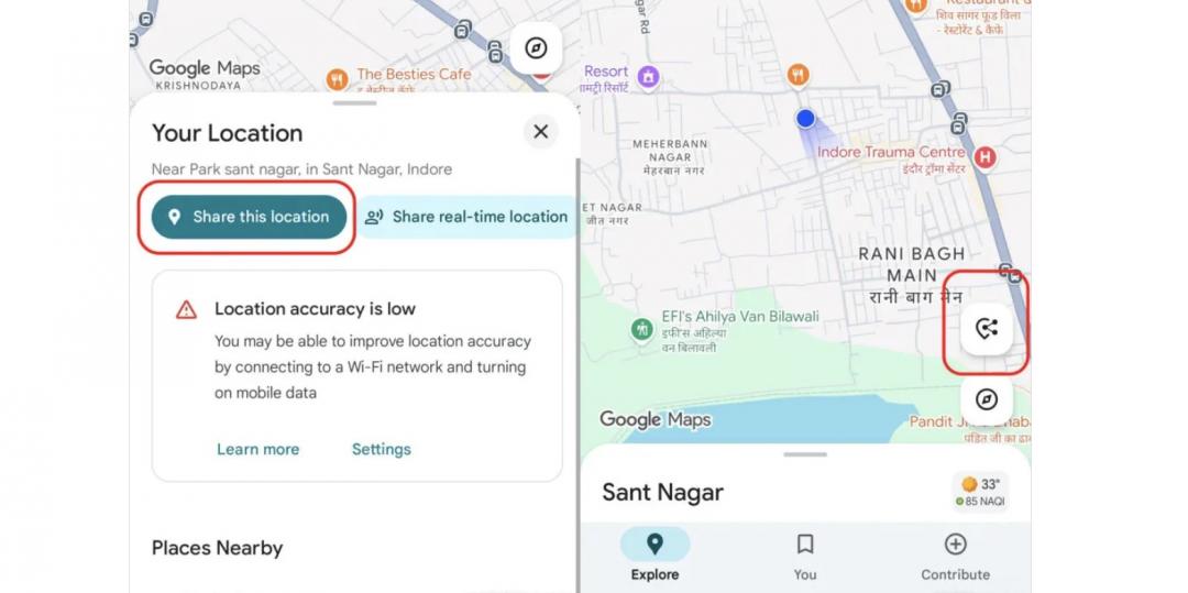 һ���㶨  GoogleMaps����λ�ø���