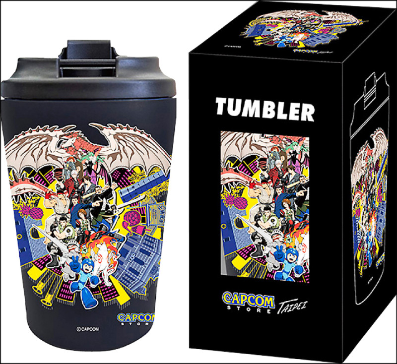 CAPCOM STORE TAIPEI販售多種結合台北元素的限量原創周邊，售價依品項170至1,360元。