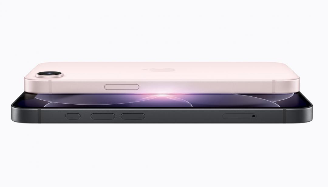 iPhone 17e新增嫩粉色，重量170公克，比前代略重3公克，手感更為紮實。