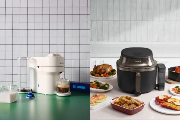 話題小廚電增添日常生活儀式感 Nespresso聯名藍瓶咖啡限量販售 飛利浦氣炸鍋主打蒸炸合一