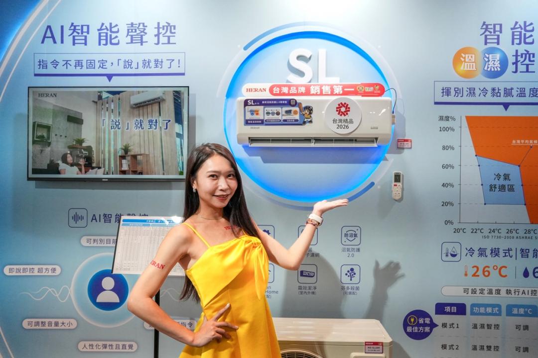 隨著智慧家電趨勢發展，禾聯空調全面升級，以打造智慧生活為核心，並持續投入相關技術研發。