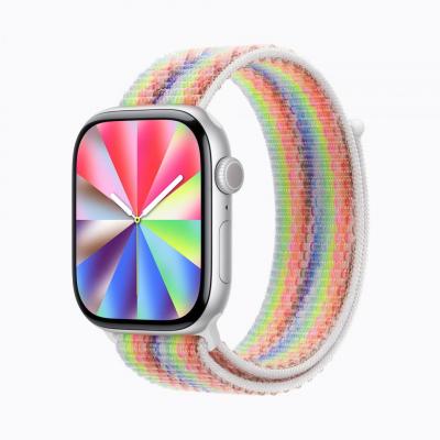 Apple Watch今年最美錶帶來了！11種彩虹色尼龍紗線編織