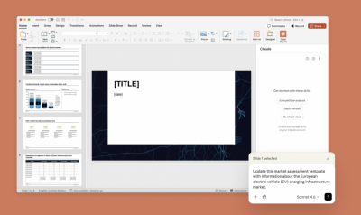 不用被 Copilot 綁架了！Claude 正式進駐 Word、Excel　支援跨 App 操作