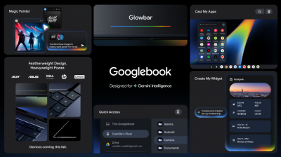 想體驗 Googlebook 不用買新機！Google 證實：部分舊筆電可升級