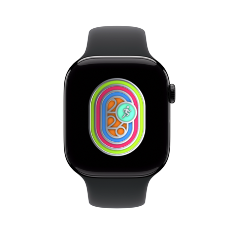 世界跑步日完成挑戰，Apple Watch用戶可獲限定獎章。（圖／蘋果）