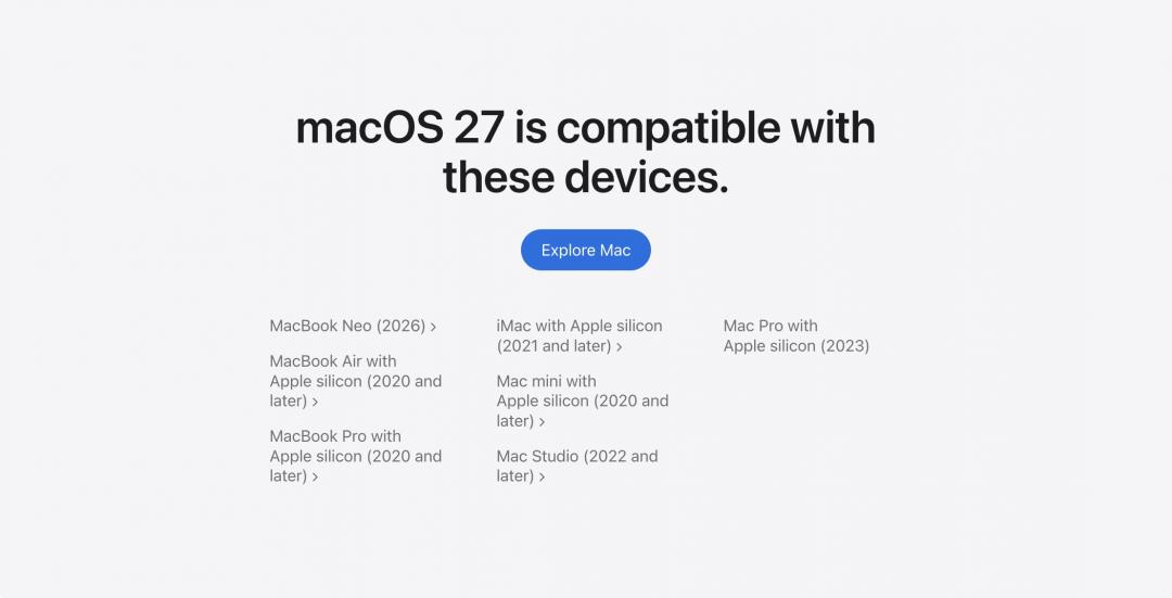 蘋果放生大量iPad、Mac、Apple Watch　最新系統支援名單出爐