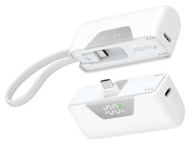 出遊神器來了！可一拆二 10000mAh 行動電源 兩支手機可同時充電