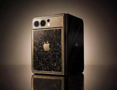 蘋果摺疊iPhone還沒發表！奢華客製品牌已搶先開賣　一台近50萬元