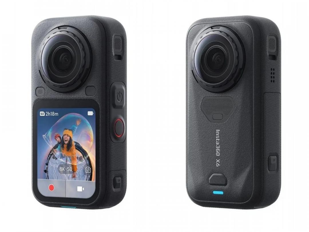 新款 Insta360 X6 官方照意外曝光!短巧機身升級8K50fps 價格恐飆新高