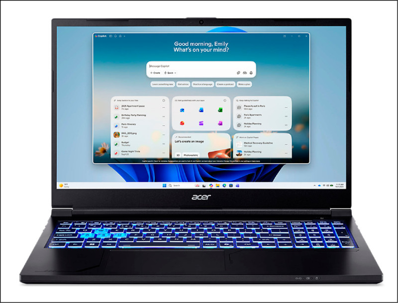 宏碁全新Aspire 7（A715-59G）筆電，主打同時滿足效能、AI應用與高性價比需求，售價31,900元起。