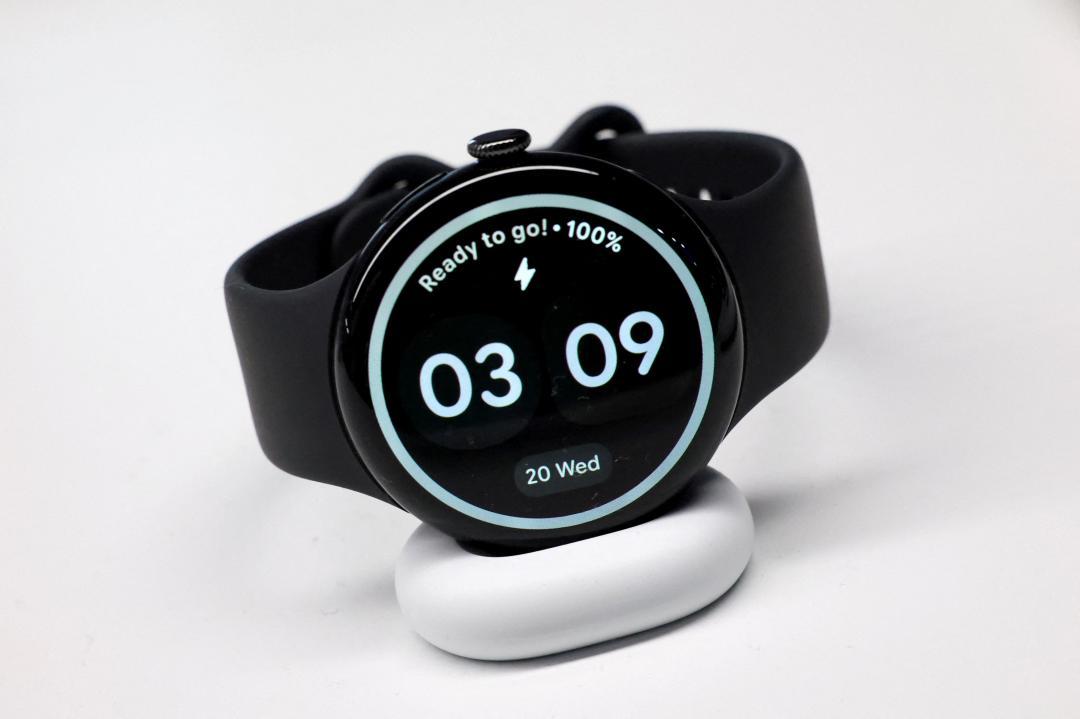 Google Pixel Watch 最長僅提供3年軟體更新支援。
（圖／路透社）